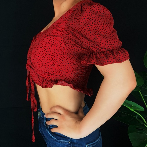 Drawstring Top - Picture 2 of 4